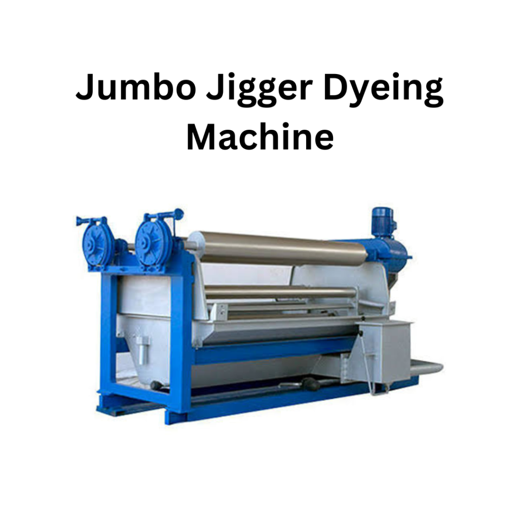 Jumbo Jigger Dyeing Machine in Textiles