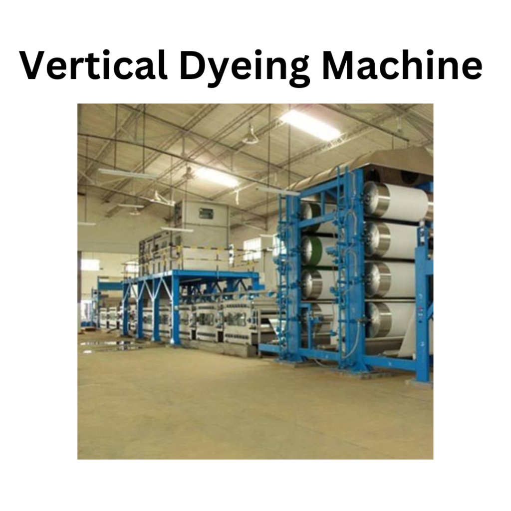 Vertical Drying Range Machine in Textiles